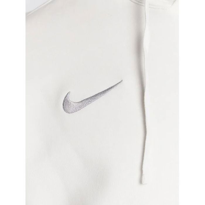 Sudadera - NIKE - Lisa - Manga larga - Blanca - Capucha con cordón ajustable