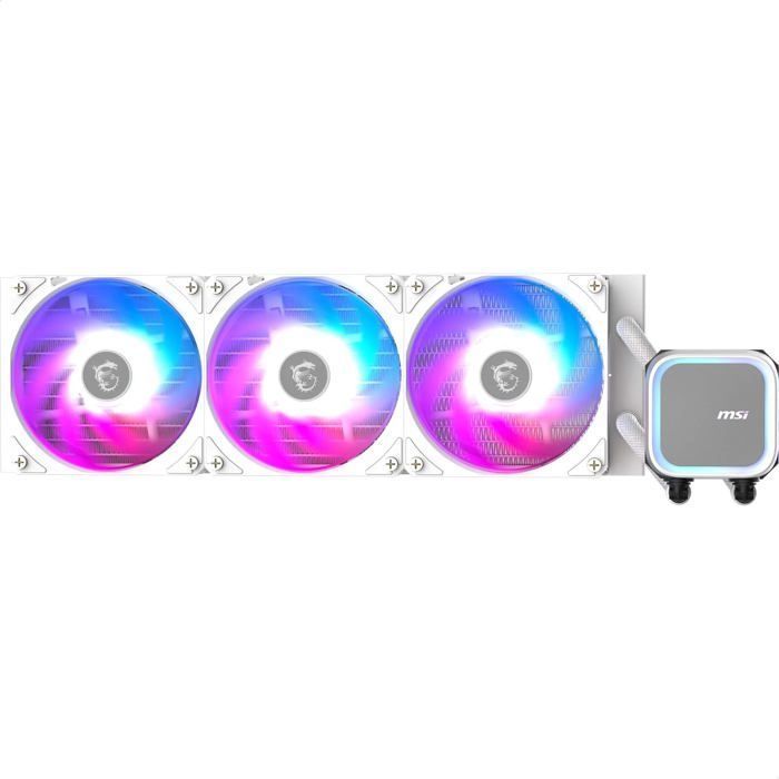 MSI - MAG CORELIQUID A13 360 - Watercooling Kits - 120 x 120 x 25 mm - White