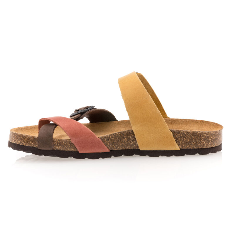 Sandalias multicolor para mujer / Zapatos de punta abierta
