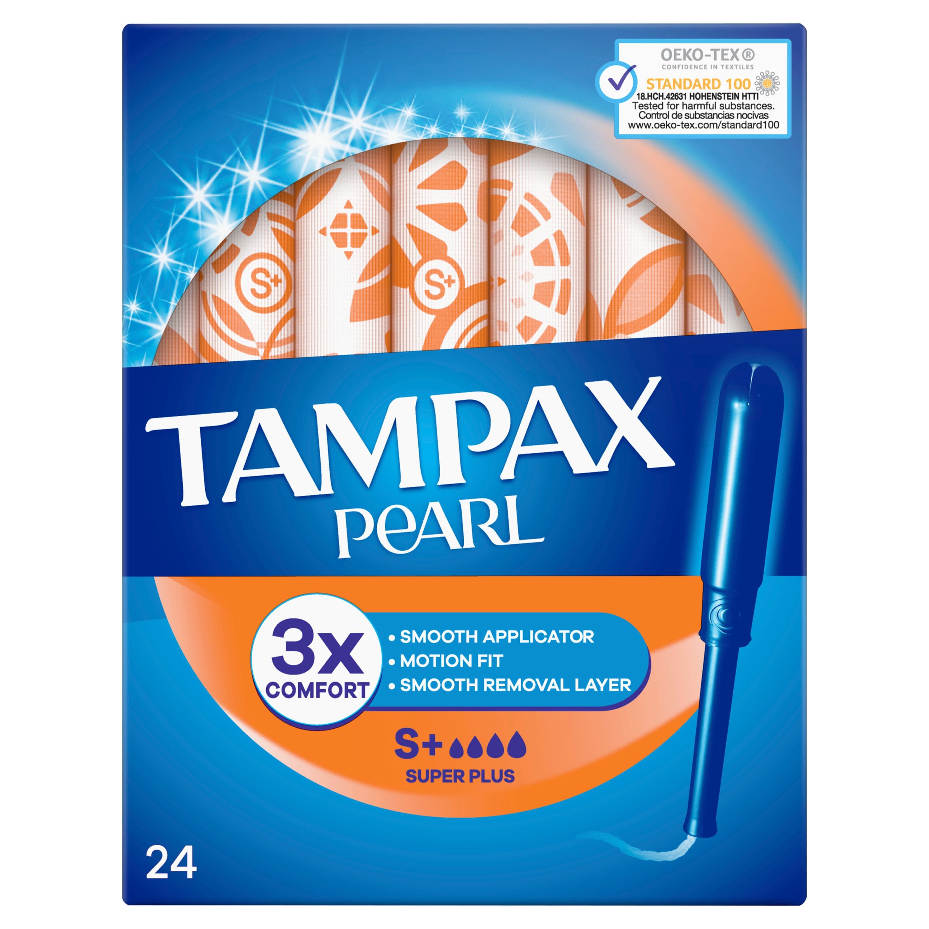 „Pearl Super Plus“ tamponai Tamponai
