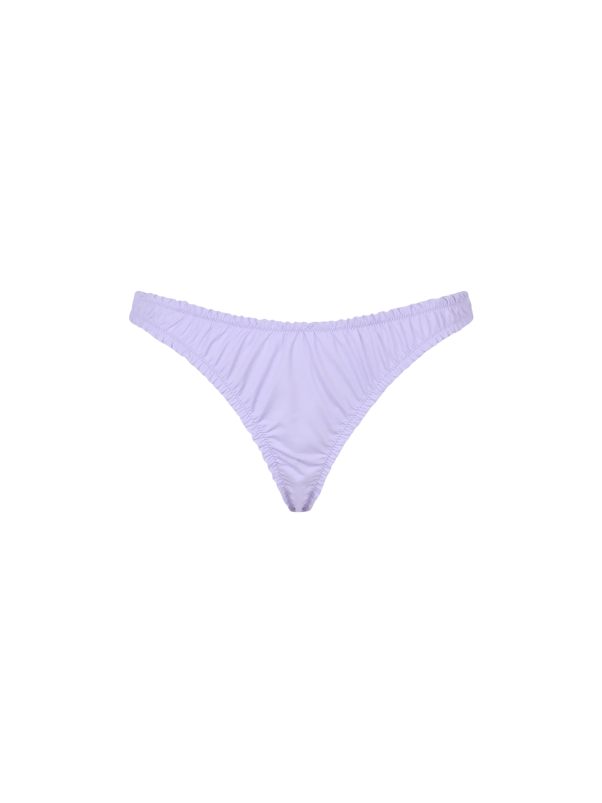 Braguita de baño lila de corte alto para mujer de Nalu