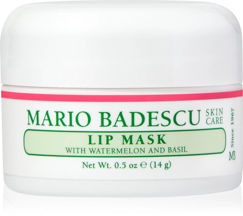 Mario Badescu drėkinamoji lūpų kaukė su arbūzu ir baziliku