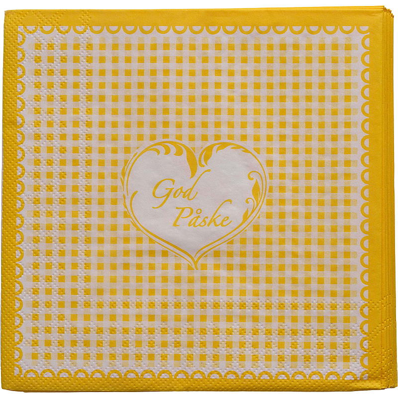 Vie Home -lautasliinat 20 kpl 33x33 cm, pääsiäinen