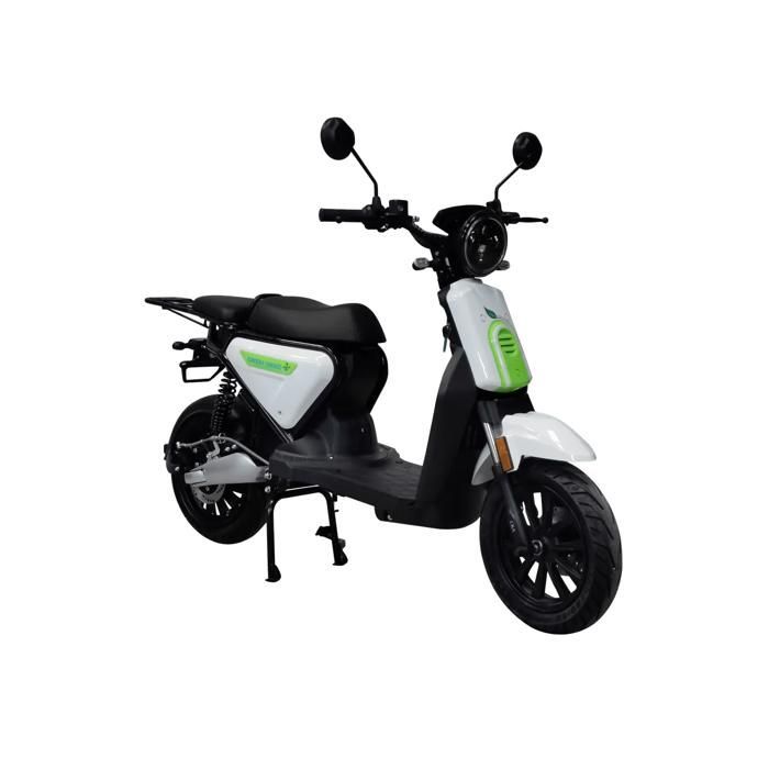 Scooter électrique C1S 50cc – Compatible support de top case - Couleur: Blanc,Batterie: 60v26Ah