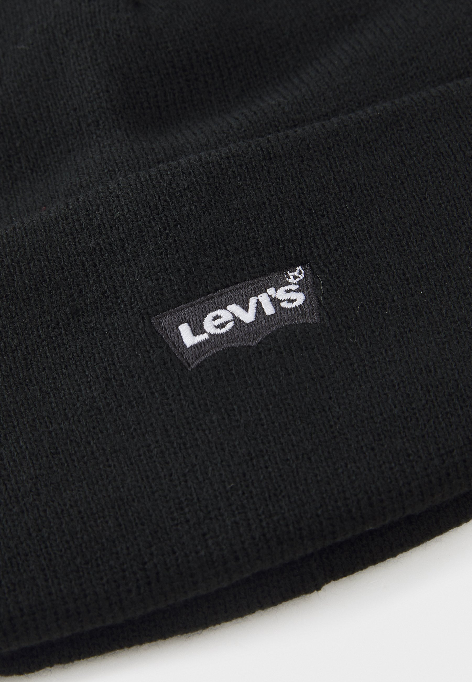 Levi's® BLACK BEANIE UNISEX - Čepice - black