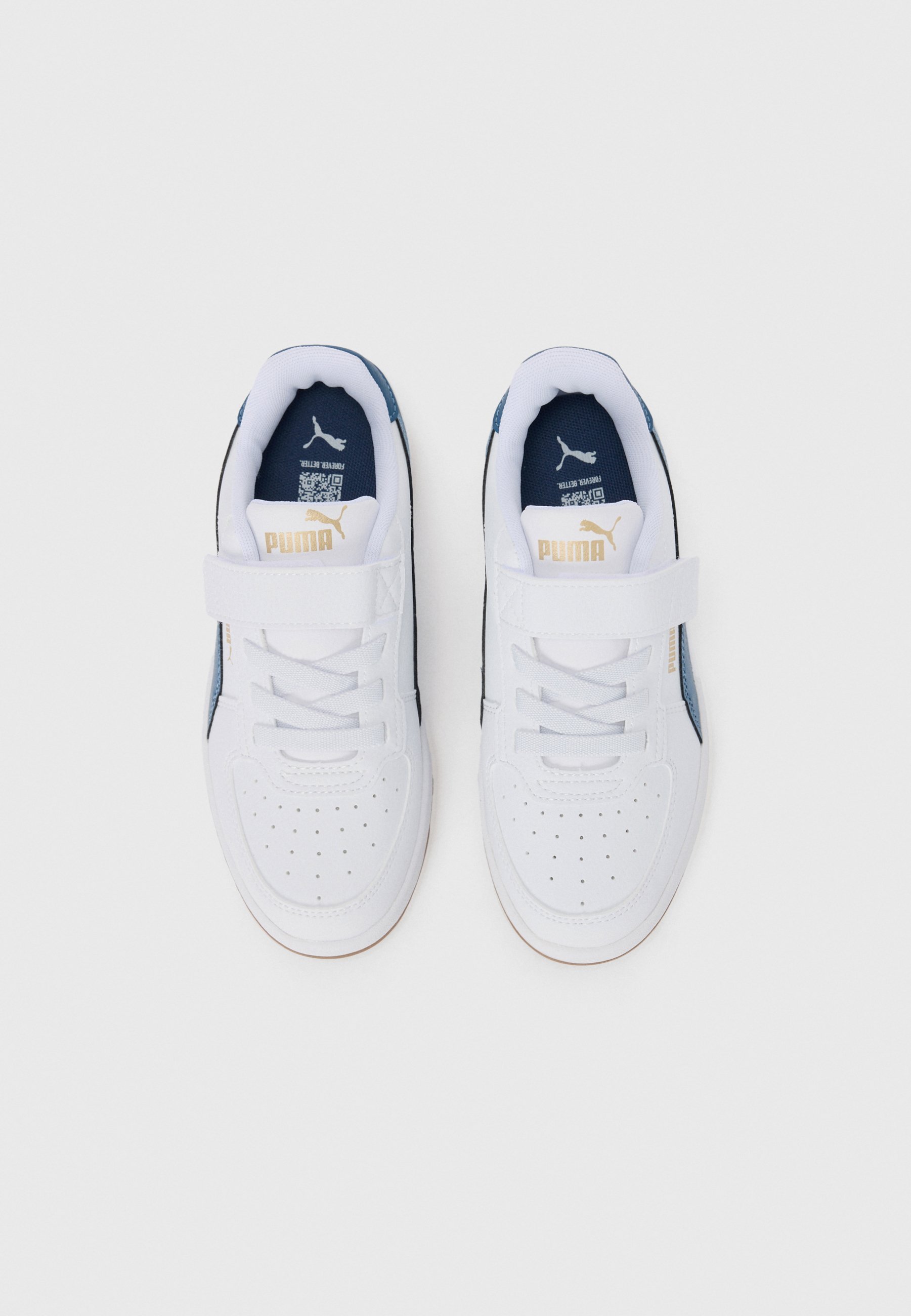 Puma CAVEN 2.0 - Sneakers - wit/donker indigo/gum