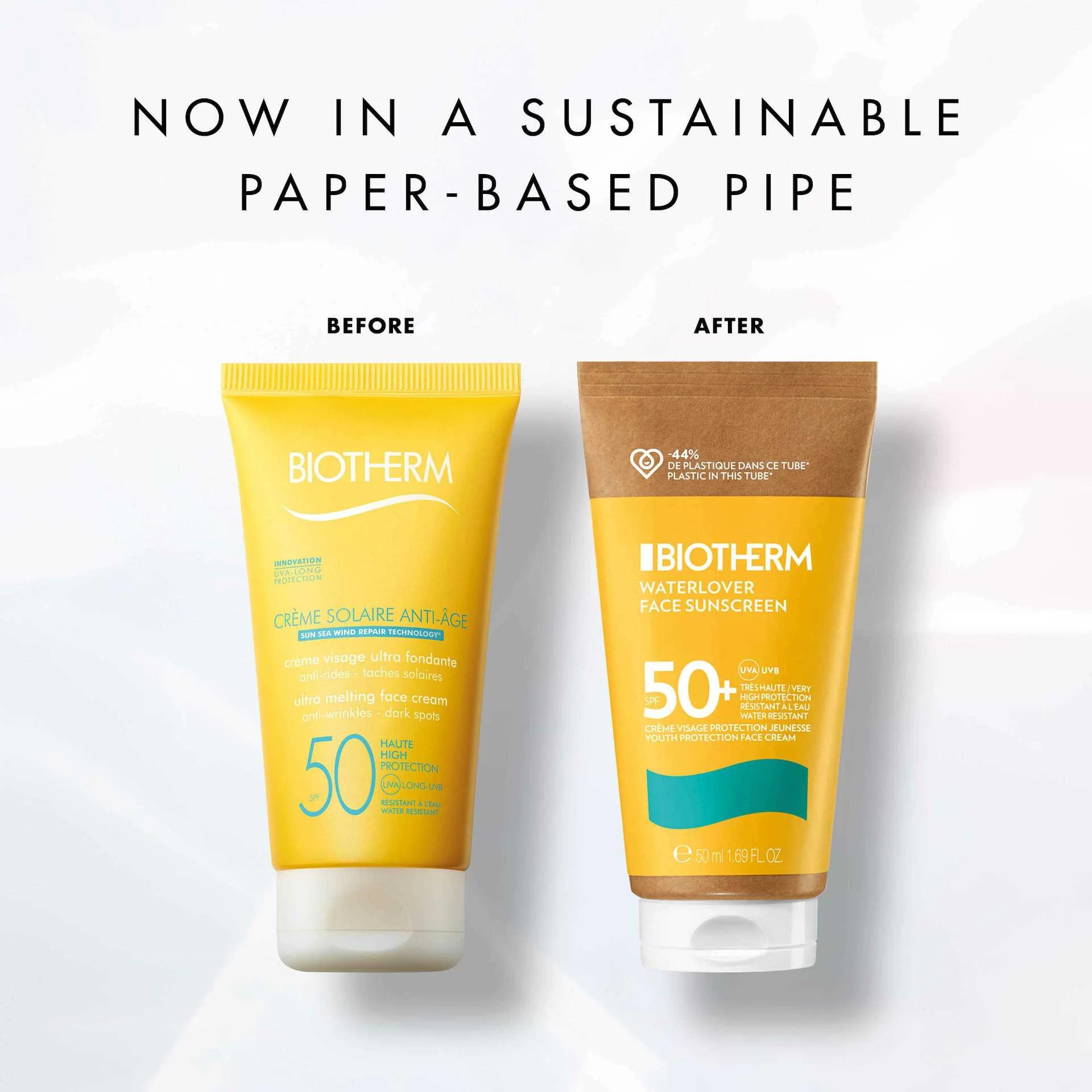 Opalovací krém na obličej Waterlover SPF50 50 ml - Biotherm