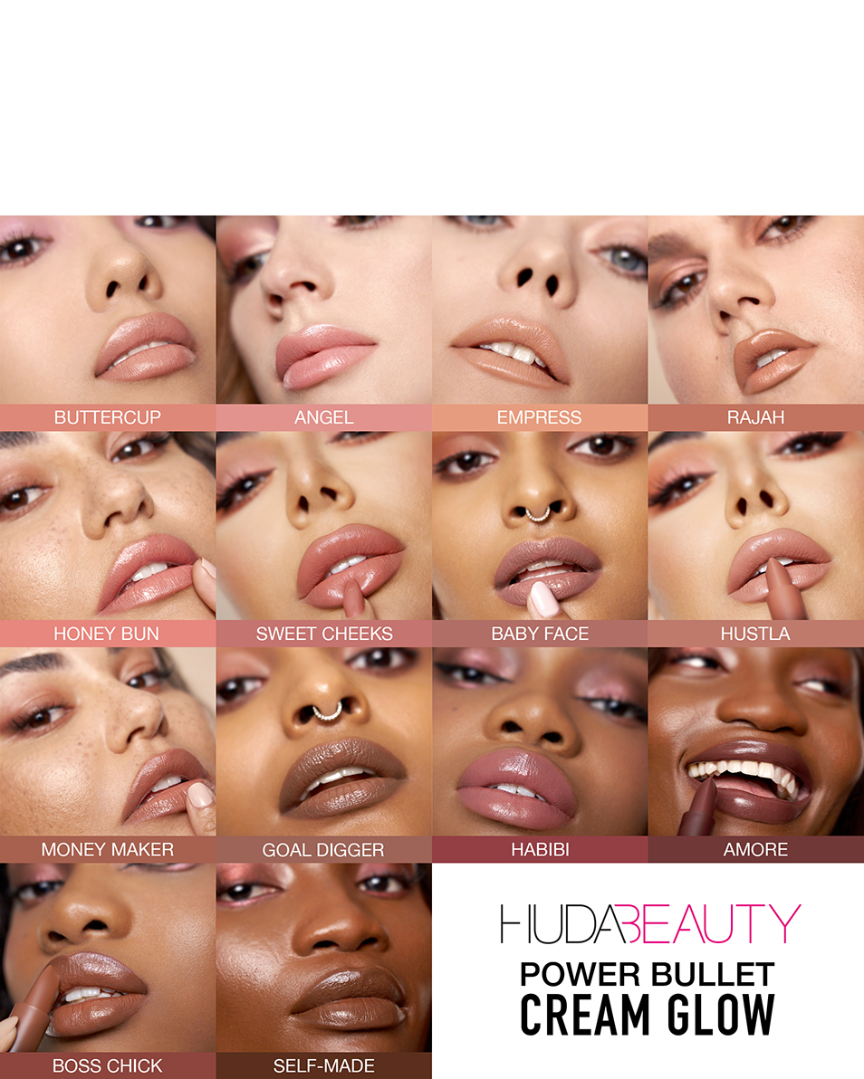 HUDA BEAUTY POWER BULLET CREAM GLOW LIPSTICK