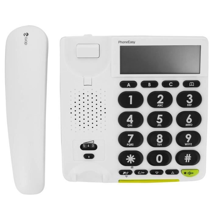 Teléfono con cable Doro PHONE EASY 312CS
