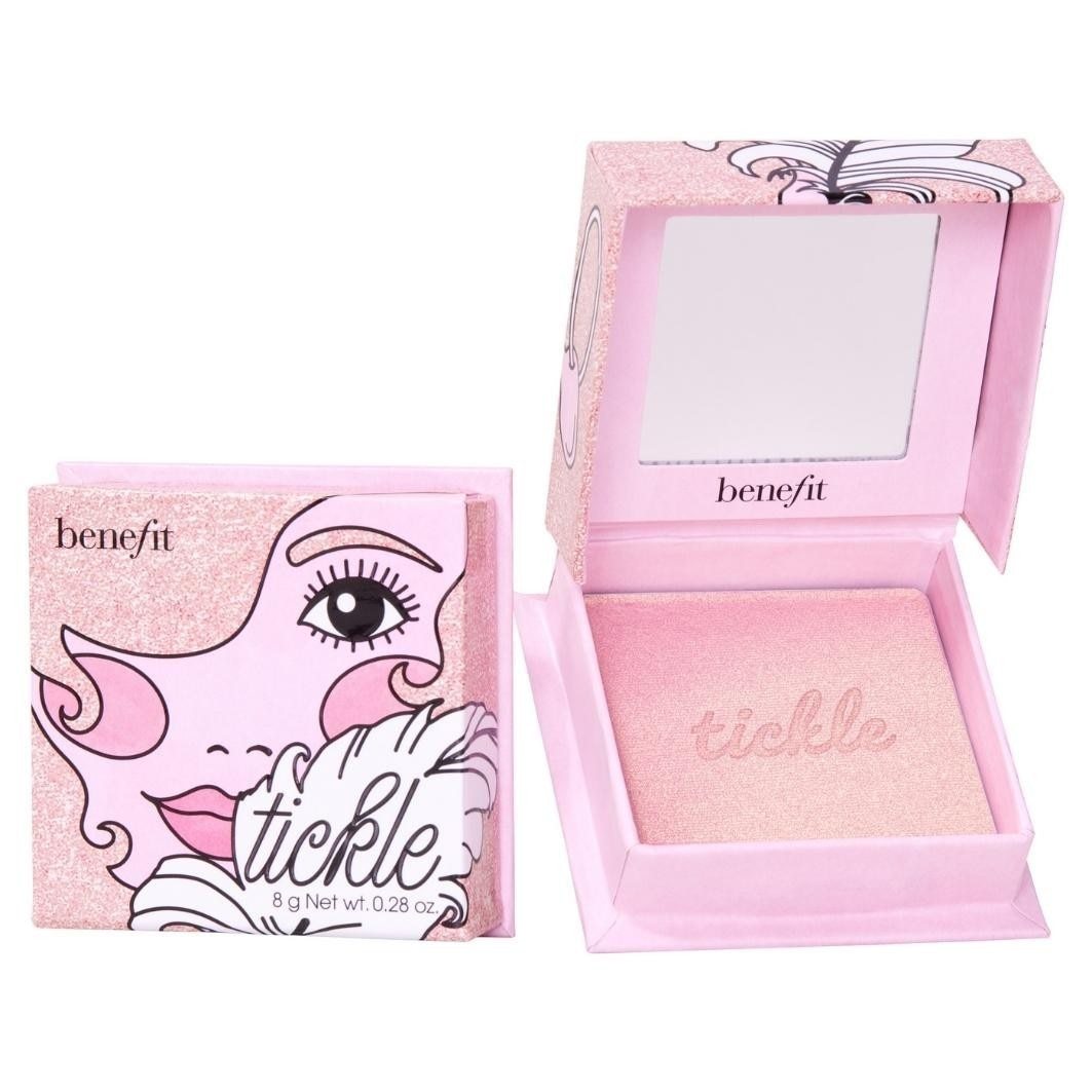 Benefit Highlighter Bronzer & Blush Collection Tickle Highlighter pūderis - 6 g