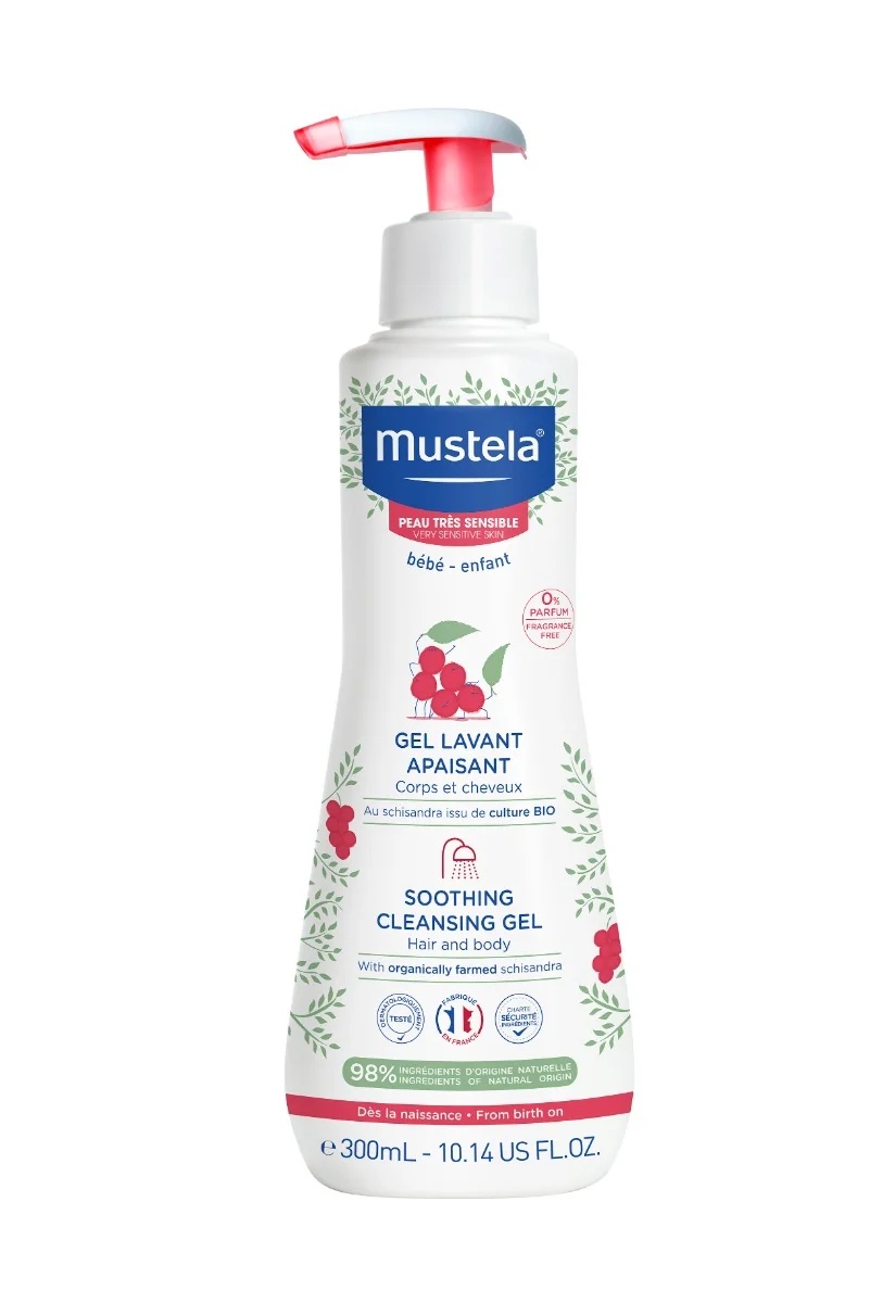 MUSTELA Mustela puhastusgeel 300 ml Rahustav