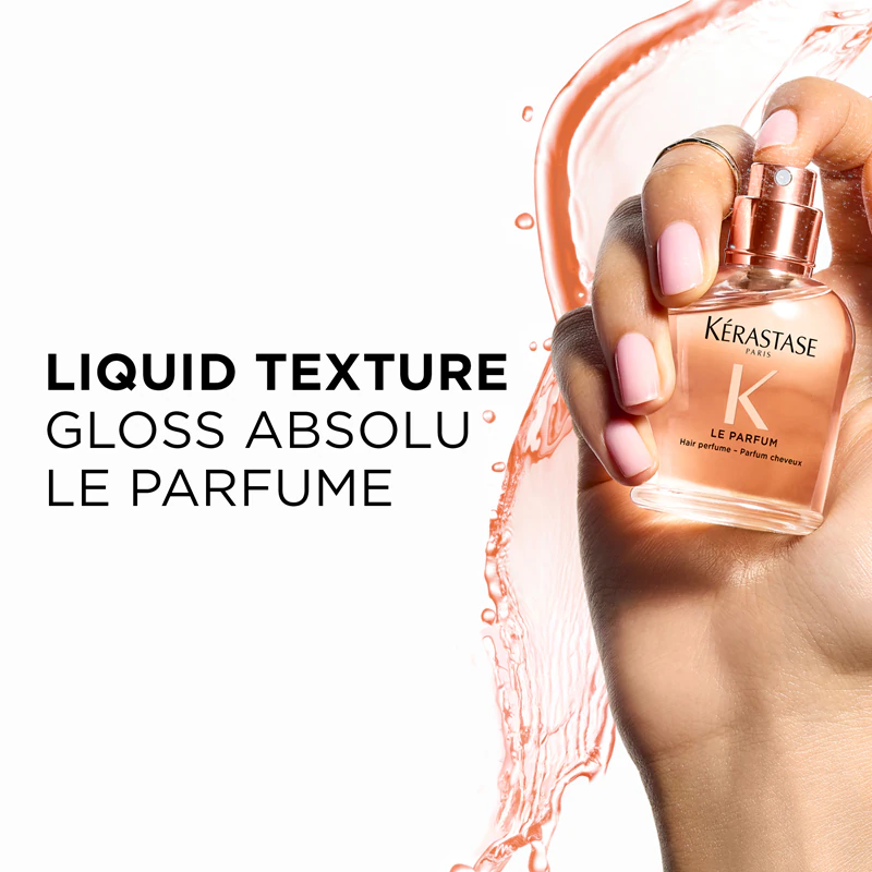 Vlasová vôňa Kérastase Gloss Absolu Gloss Le Parfum pre lesk a zjemnenie vlasov