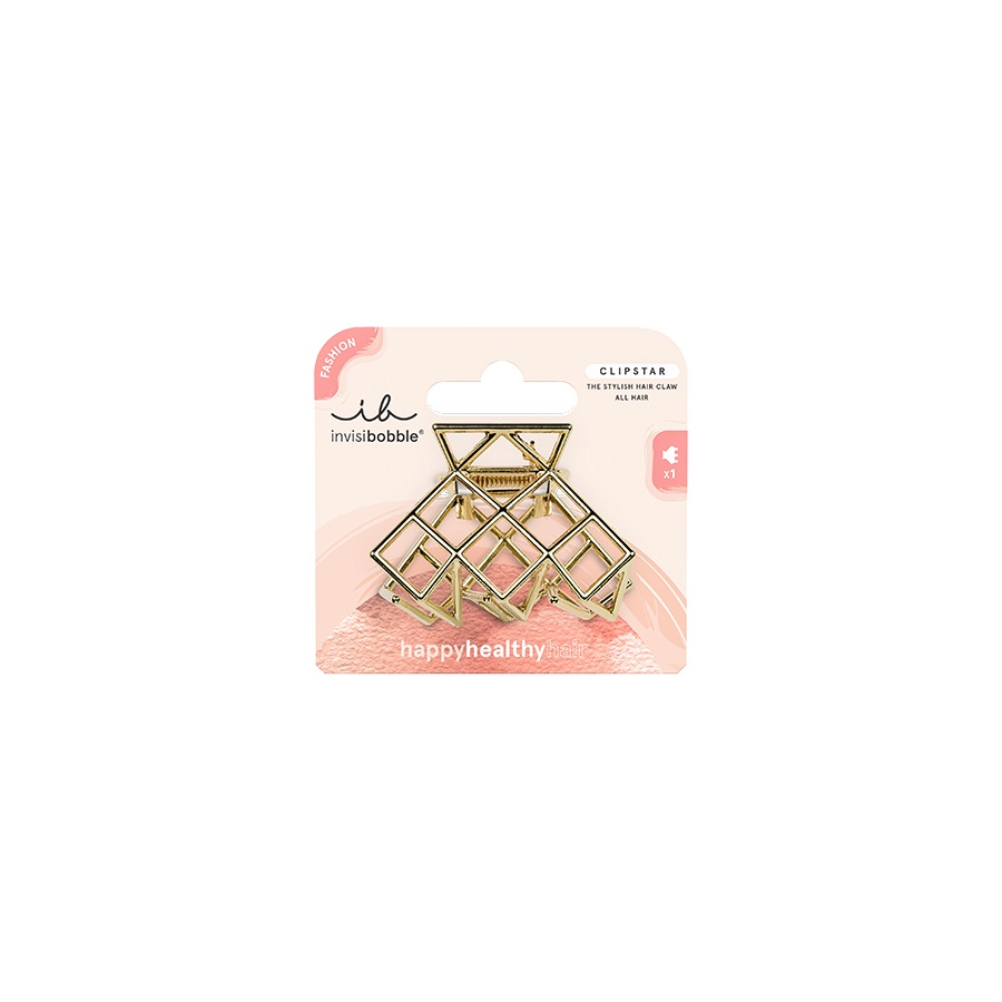 Presilha de cabelo invisível Clipstar Divine Metal - 1 unidade
