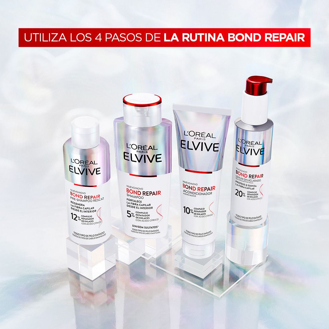 ELVIVE Bond Repair Fortifying šampūnas Šampūnai