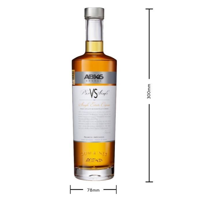 Cognac ABK6 VS - Botella de 70 cl, 40% vol., estuche individual