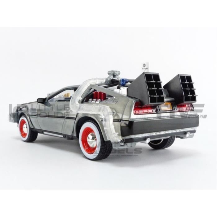 Miniature Car - JADA TOYS - DE LOREAN Back to the Future III - 1/24 - Silver - Collection
