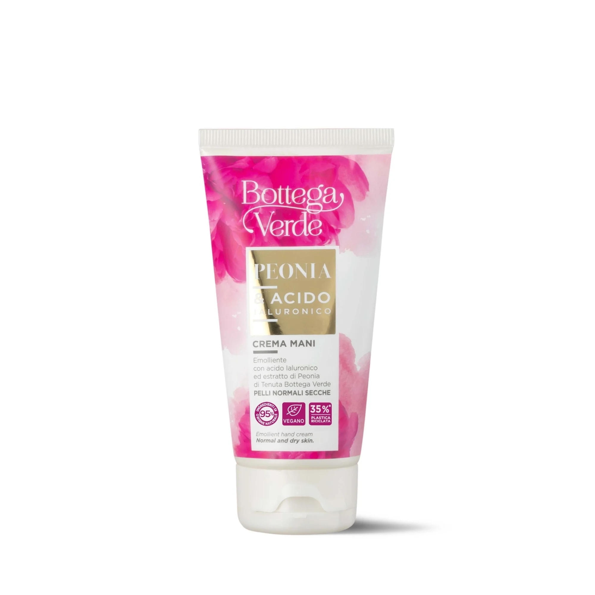 Peonia e acido ialuronico Crema Mani - Trattamento Mani