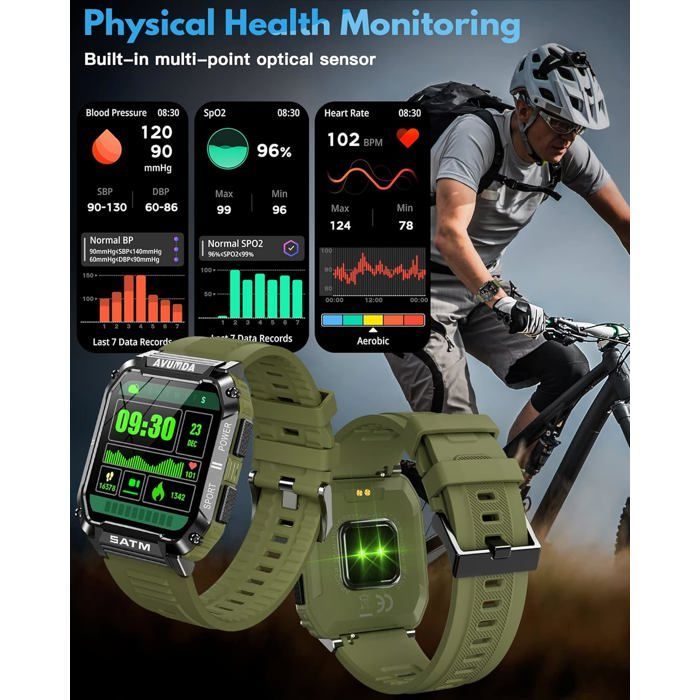 Men's Smartwatch, 1.95