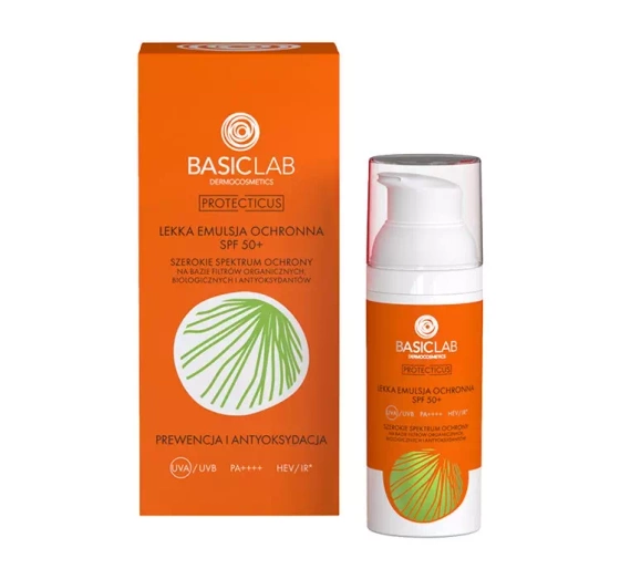 BasicLab Protecticus lekka emulsja ochronna SPF50  50 ml