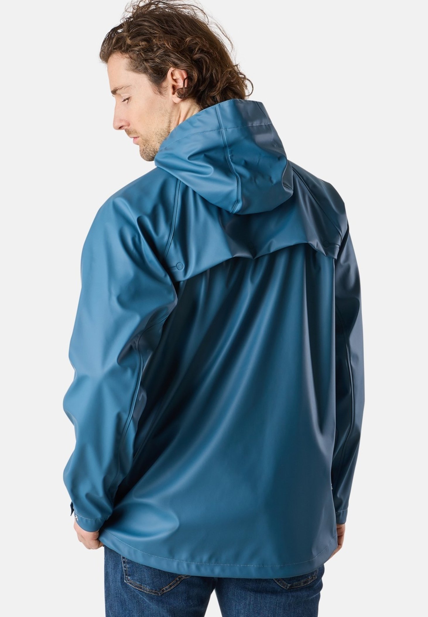 Swedemount VÄDERÖARNA - Waterdichte jas - denimblauw