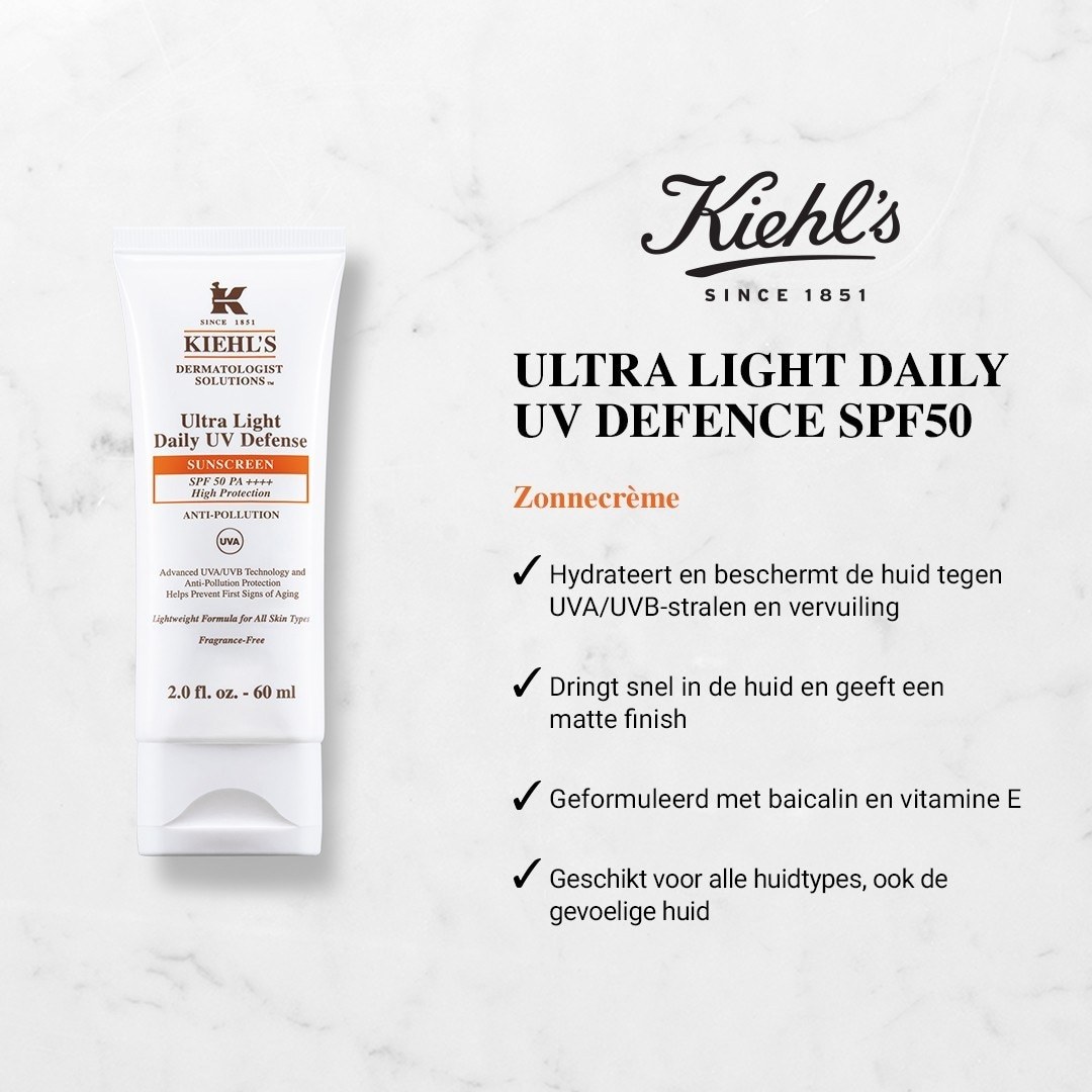 Kiehl's Sonnenschutz Ultra Light Daily UV Defense LSF 50 - 30 ml