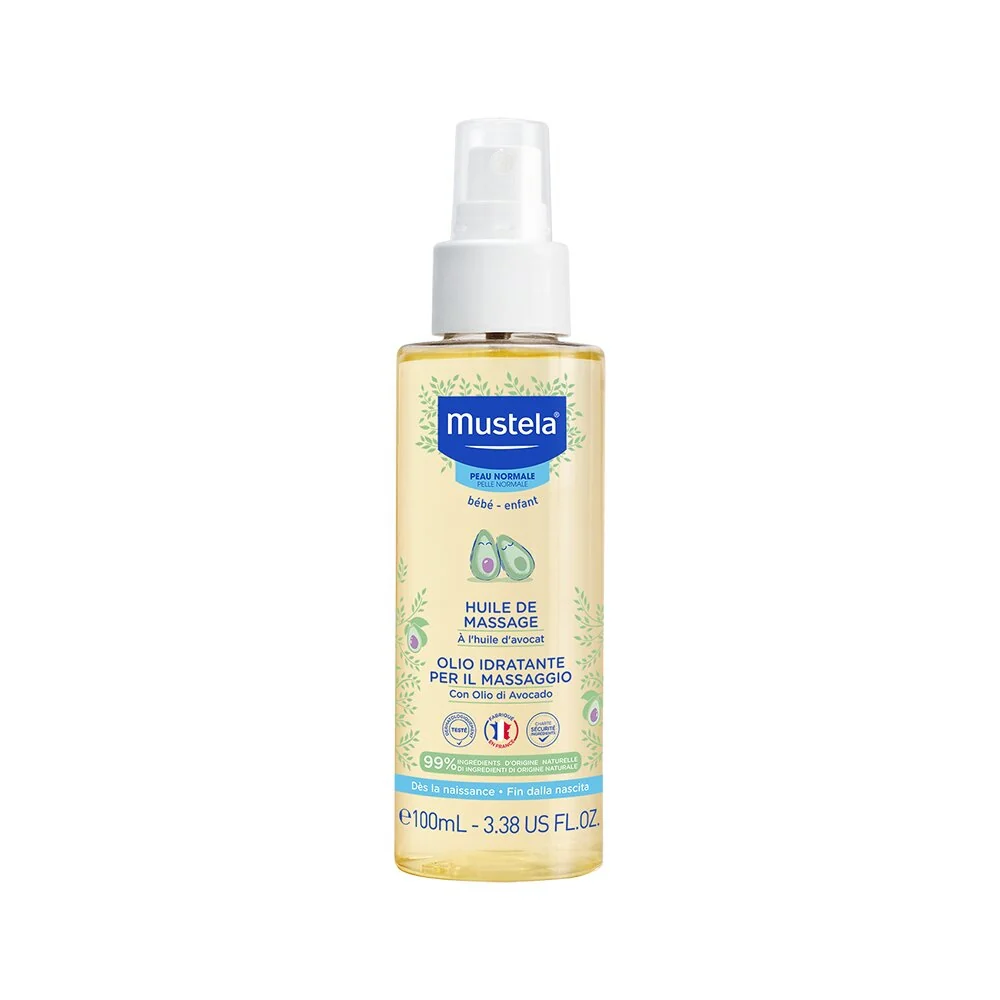 Pelle Normale OLIO PER IL MASSAGGIO - Trattamento Bebè, Prodotti per Bambini, Olio Corpo