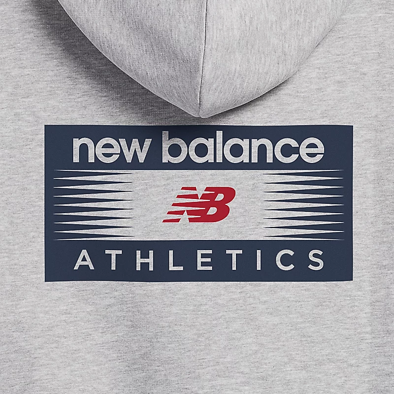 Męska profesjonalna bluza sportowa z kapturem - ATHLETIC GREY
