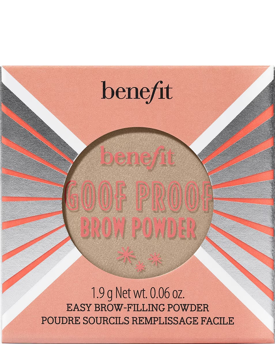 BENEFIT COSMETICS BROW COLLECTION GOOF PROOF BROW POWDER