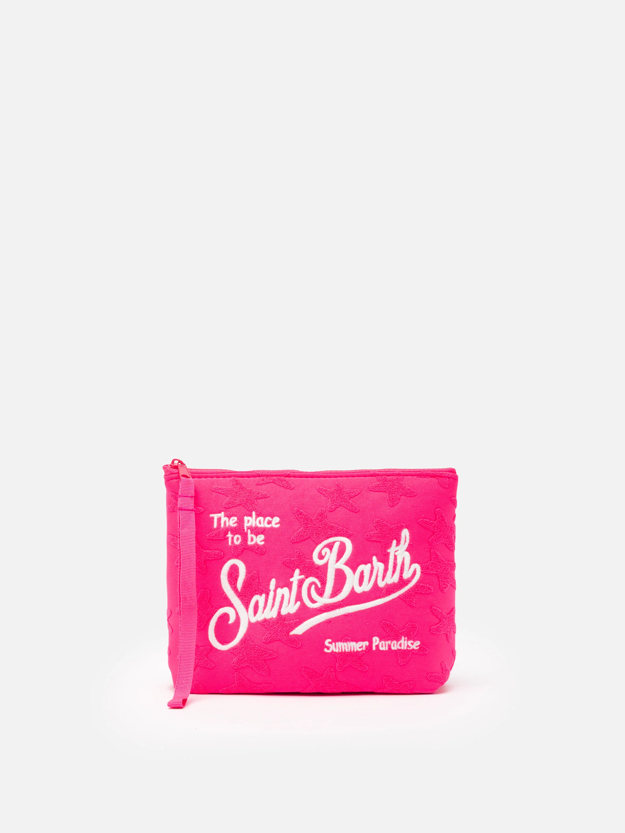Aline clutch torbica od fuksija spužve s utisnutim motivom zvijezde