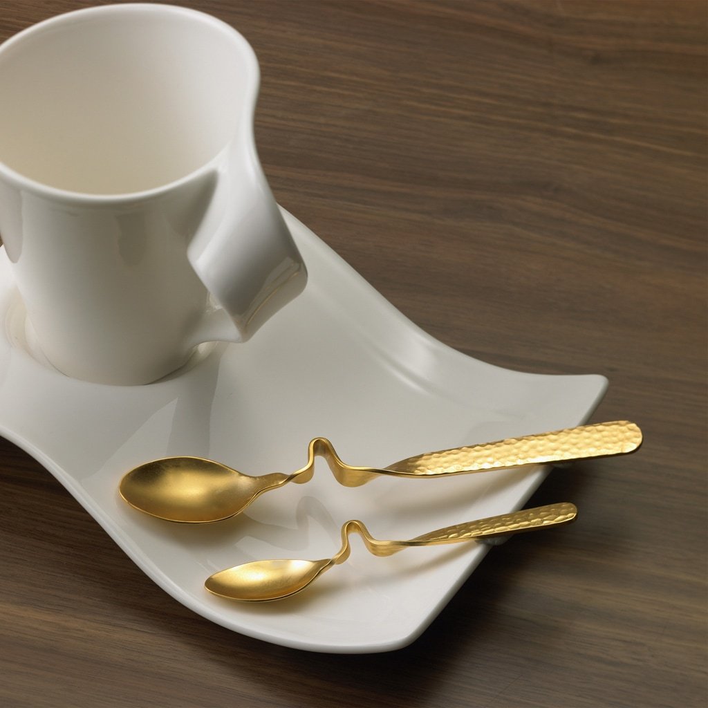 Villeroy & Boch kafijas karote, apzeltīta, NewWave Caffè - karote - 1 gab.