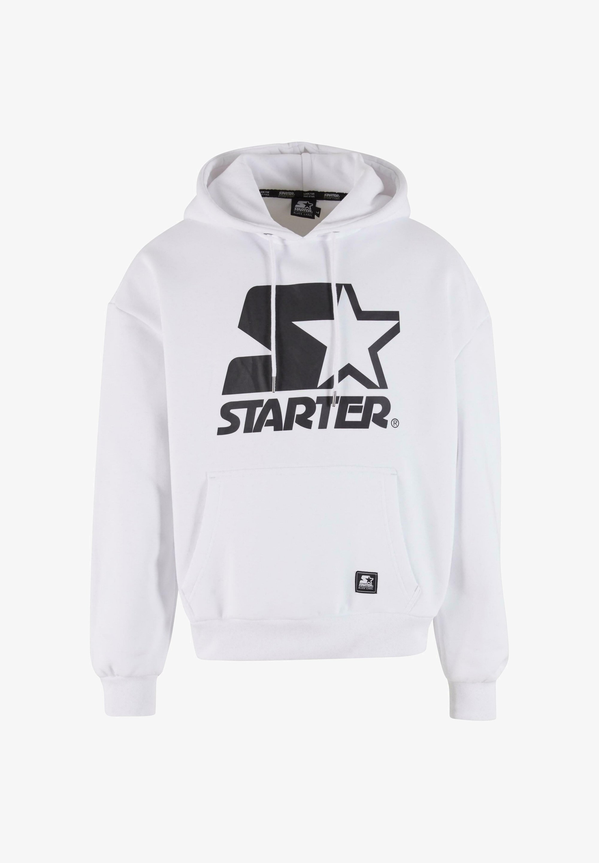 Moletom com capuz Starter LOGO - branco