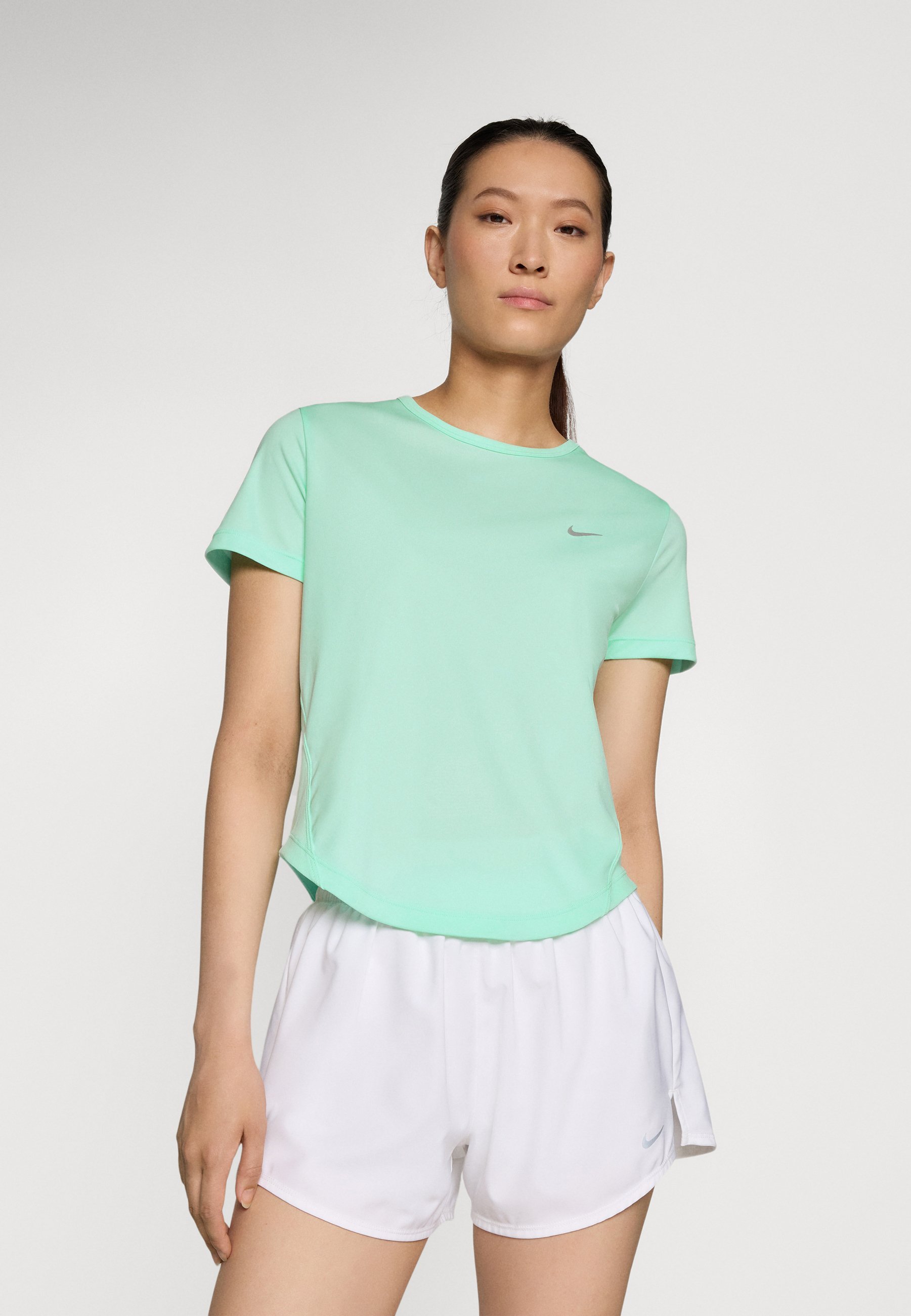 Nike Performance TEMPO TOP - Sport T-shirt - mintgroen/reflecterend zilverkleurig