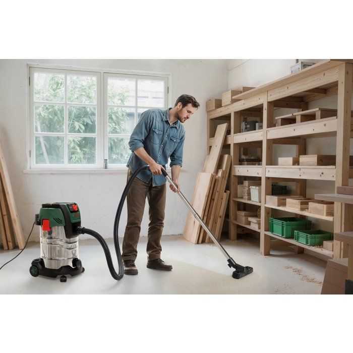 BOSCH Universal Vacuum Cleaner - PAS 30-240PRS - 1300W - 67 l/s - 30L Tank - 240 mbar