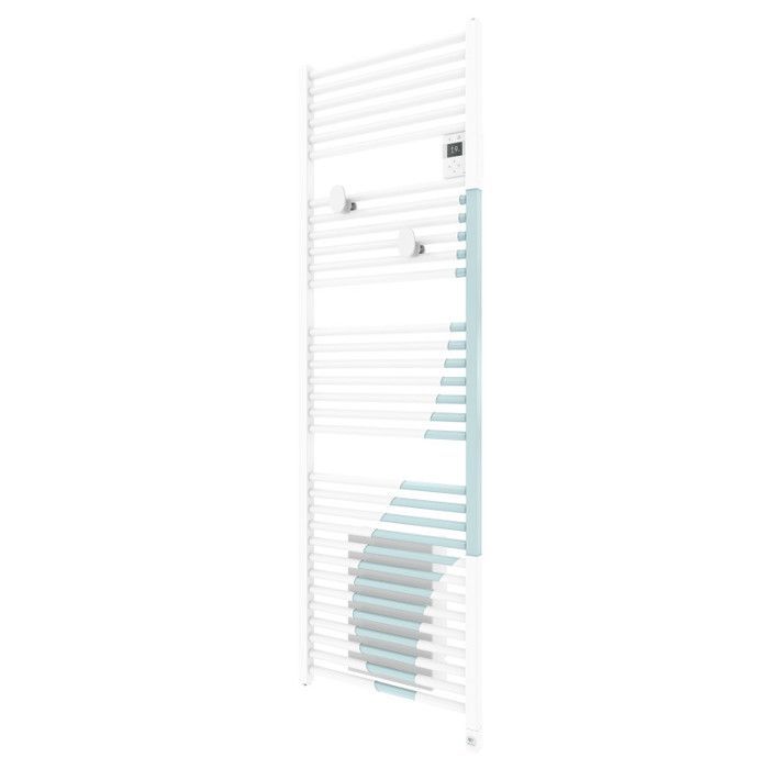 1750W RIVA 5 white electric towel warmer with fan THERMOR 471634