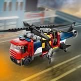 LEGO City 60462 Elicottero, camion dei pompieri e sottomarino modulari - Giocattolo per bambini dai 7 anni in su