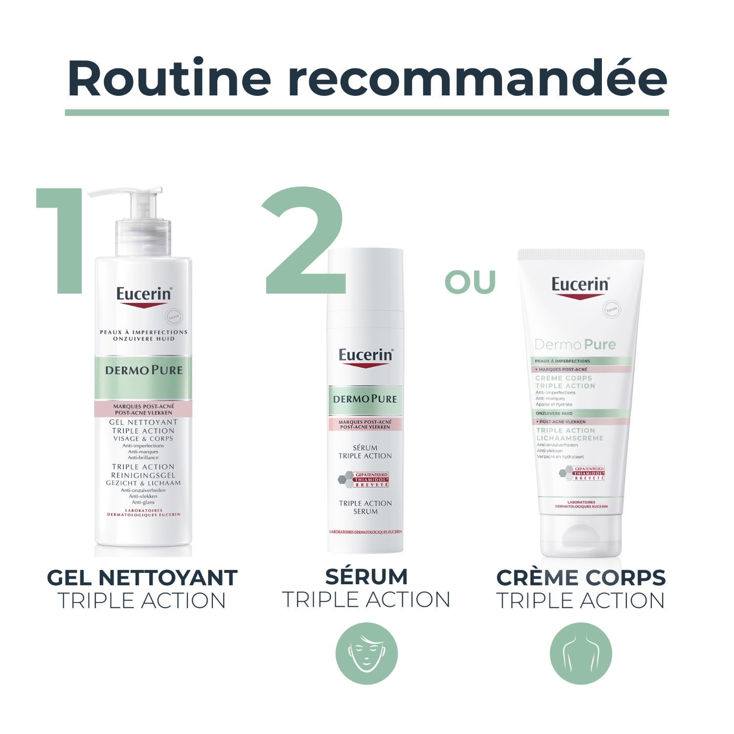 Eucerin DermoPure Gel Nettoyant Triple Action