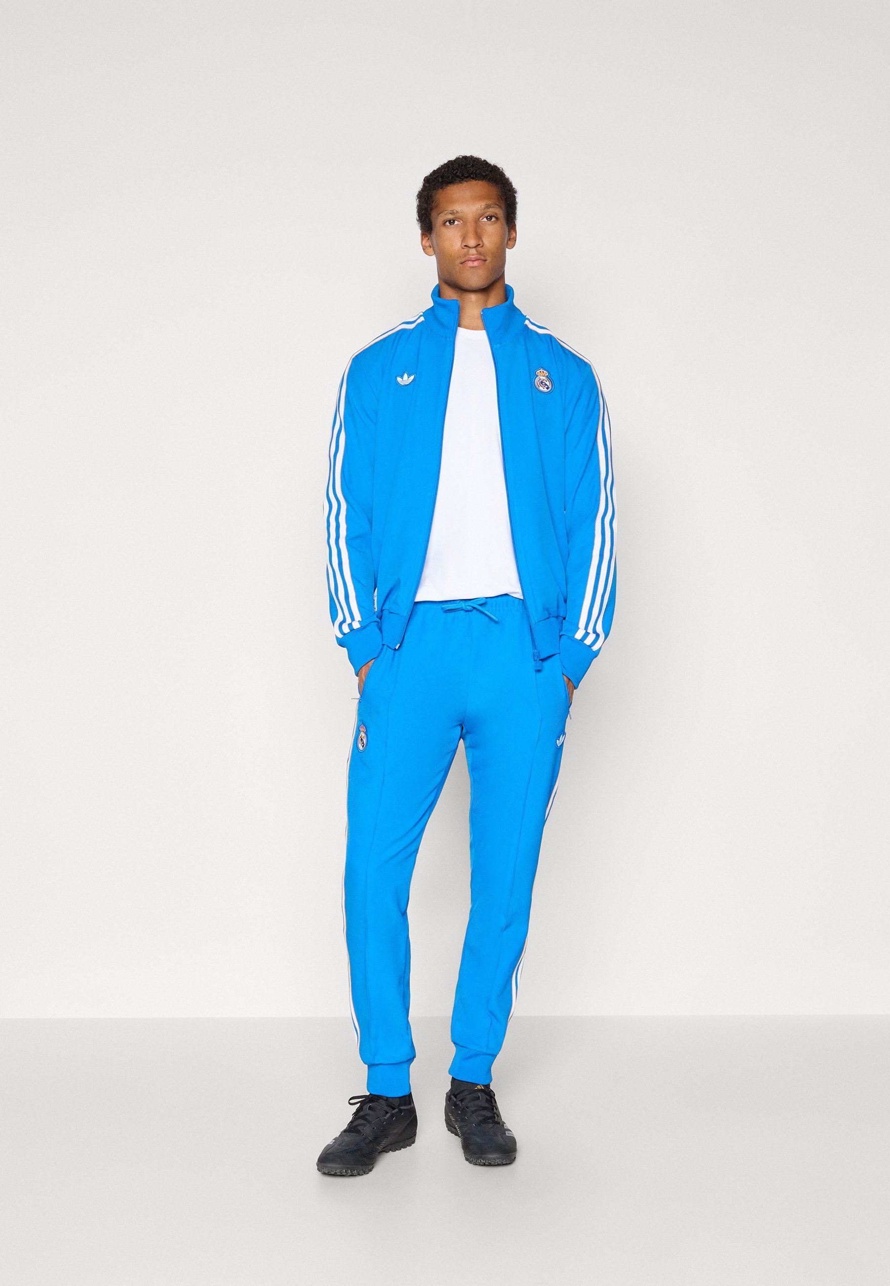 adidas Originals REAL MADRID ICON TRACK PANT - Clubkleding - blauw/wit