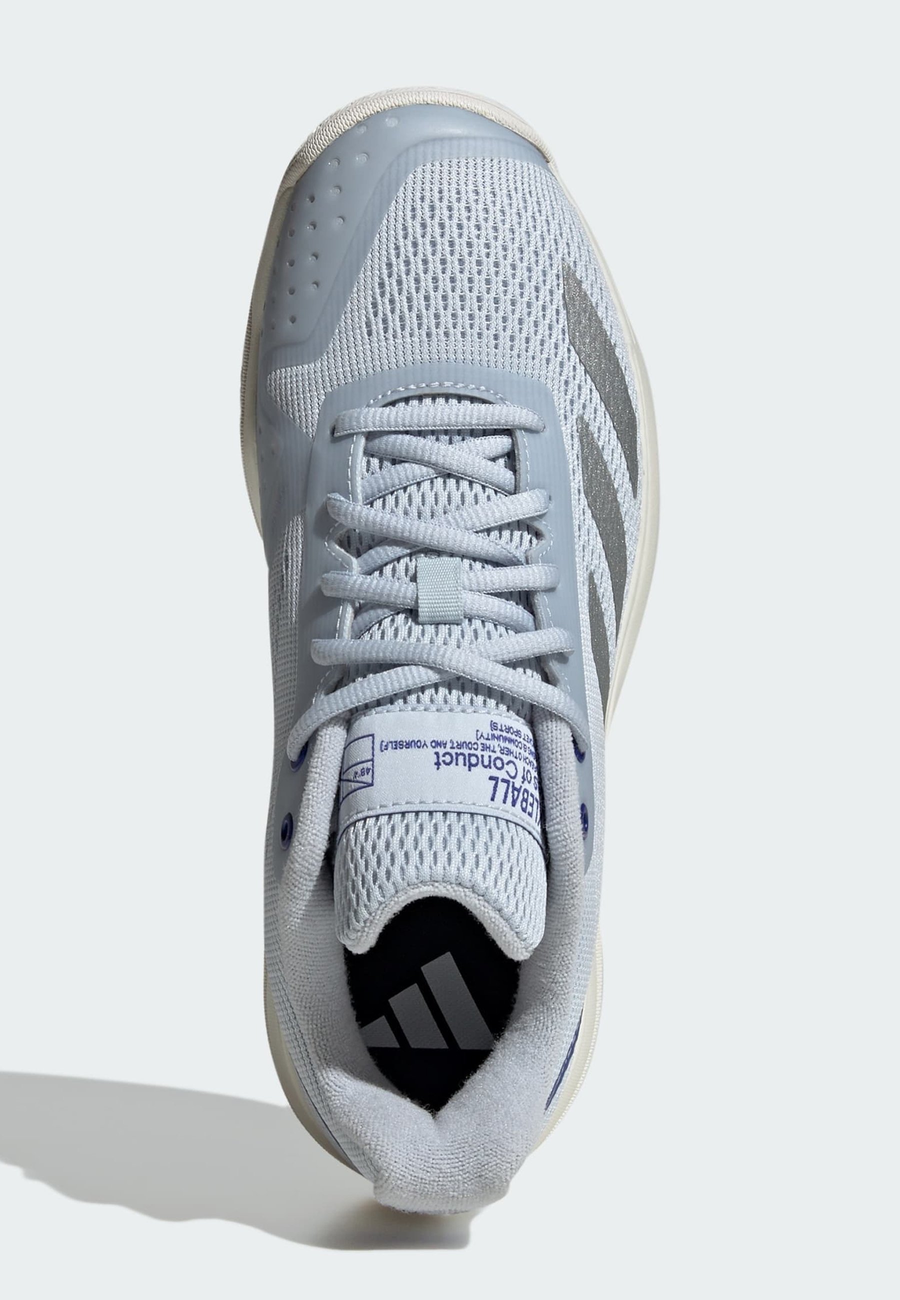 adidas Performance PICKLE - Multicourt-tennissko - halo blå sølv metallic lucide blå