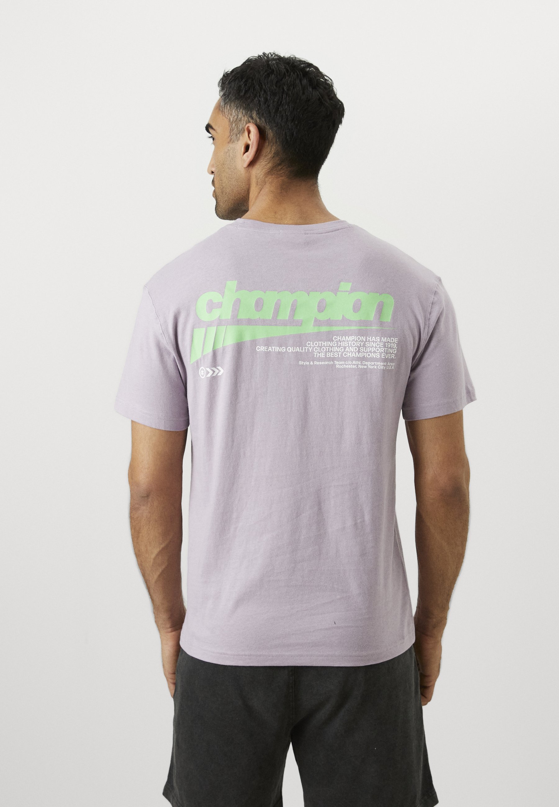 T-shirt Champion SHAPE pour homme - Imprimé - lilas