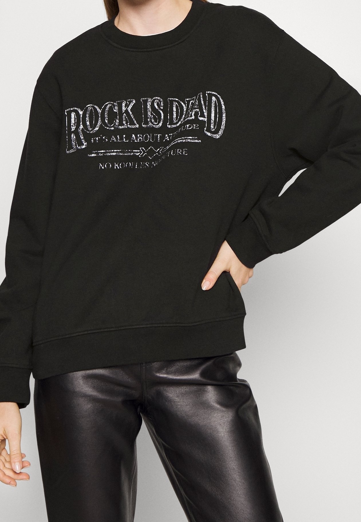 The Kooples-sweatshirt - zwart