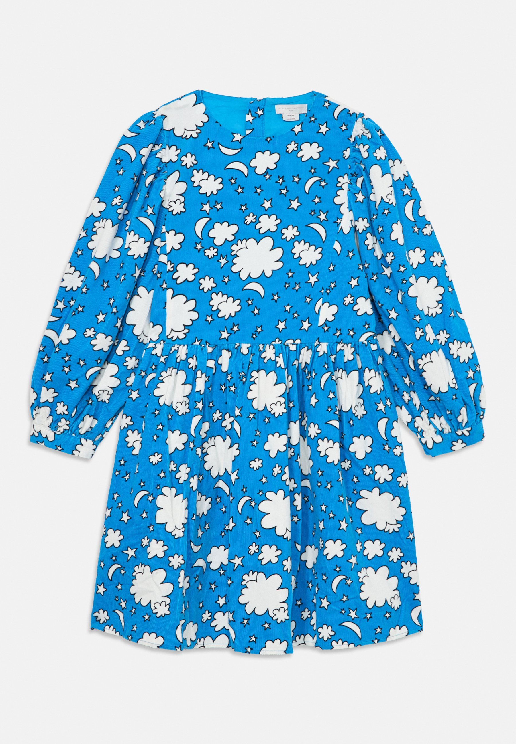 Dětské šaty Stella McCartney - Denní šaty - světle modrá/bílá