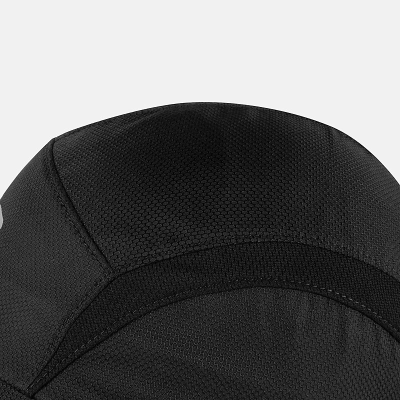 Unisex-Sportkappe mit 5 Panels – SCHWARZ
