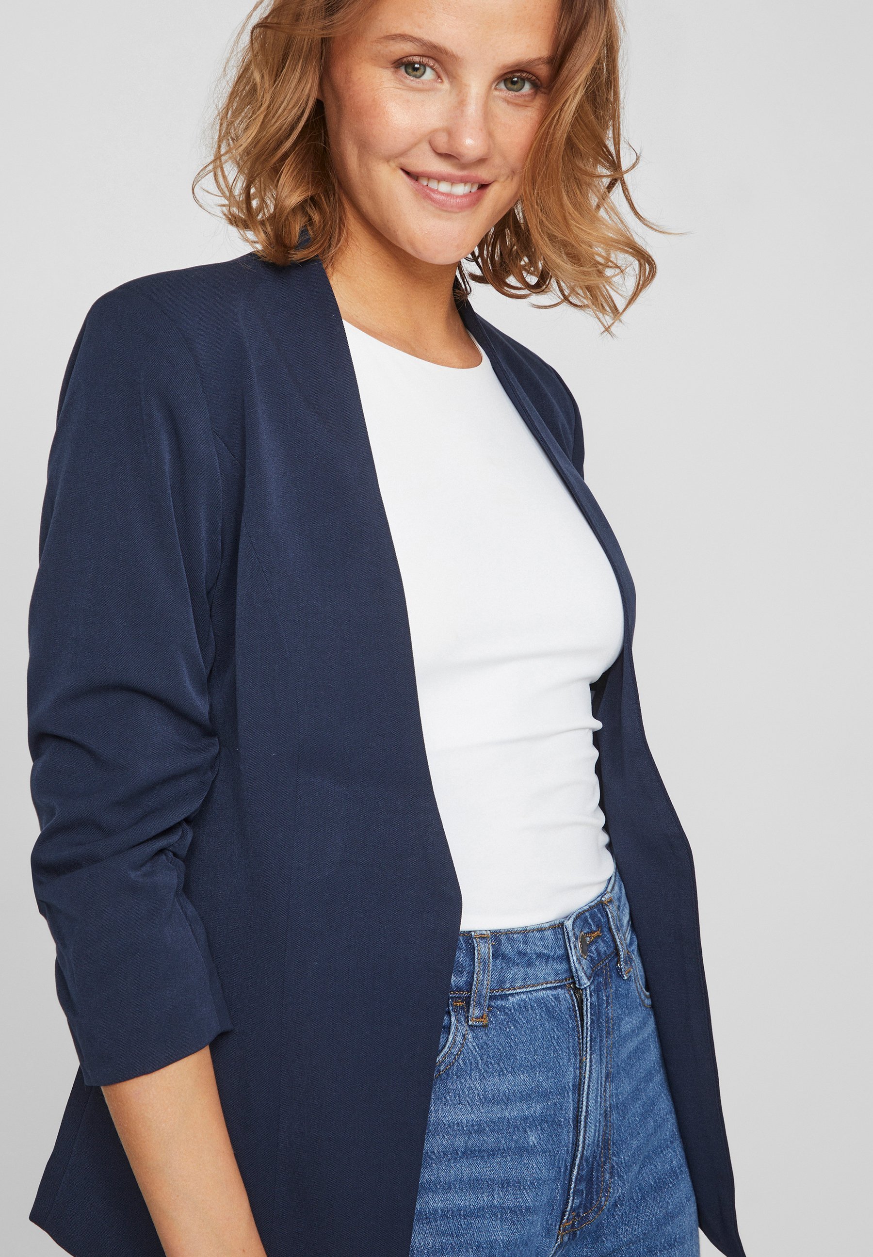VILA VIHER - Blazer - marineblauw