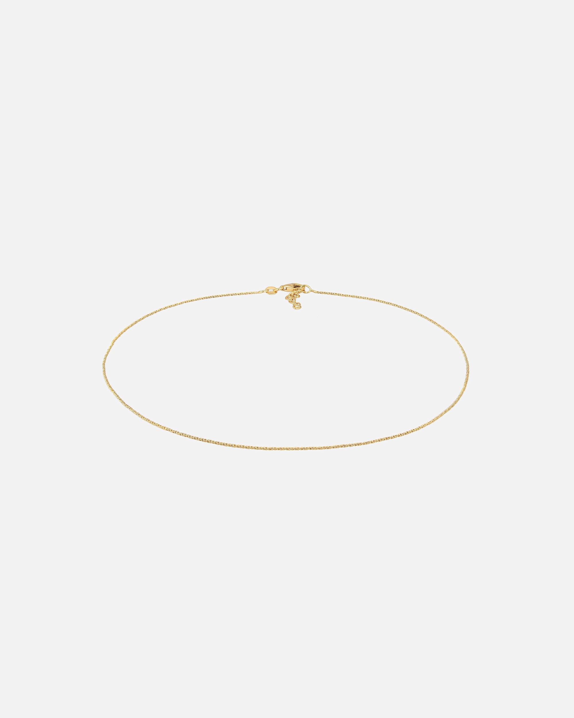 Elli Femmes Choker Basique Torsadé Fin en argent sterling 925