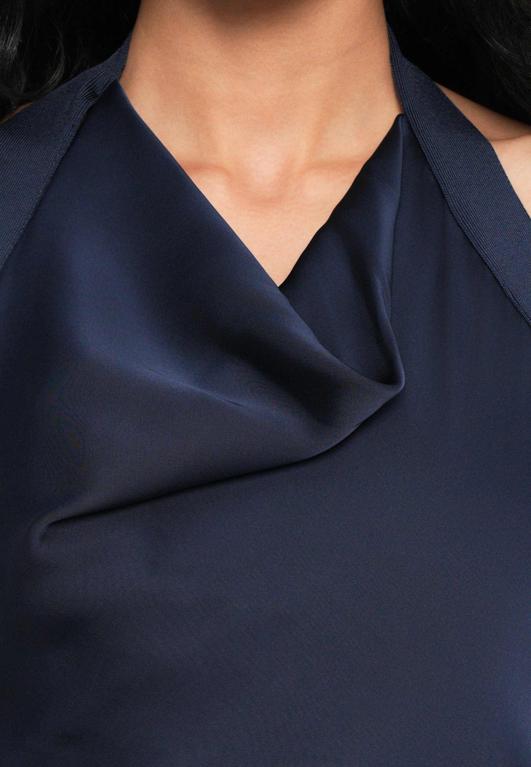 Robe Vivian d'Hervé Léger - Robe de cérémonie - Bleu foncé
