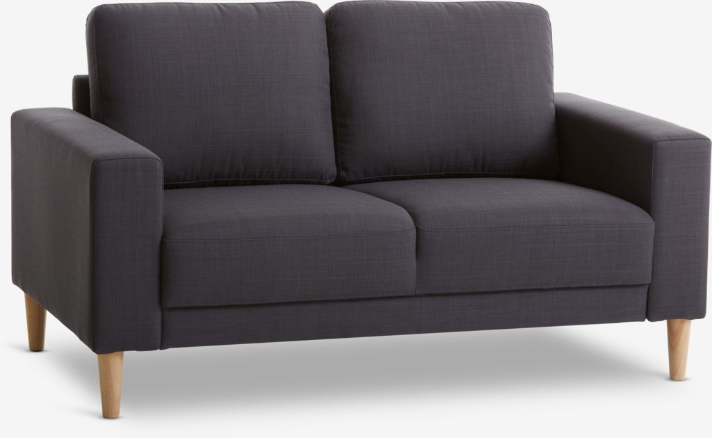 EGENSE EGENSE 2-vietė sofa, tamsiai pilko audinio