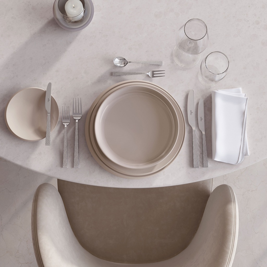 Villeroy & Boch NewMoon bēšs pusdienu šķīvis - 1 gab.