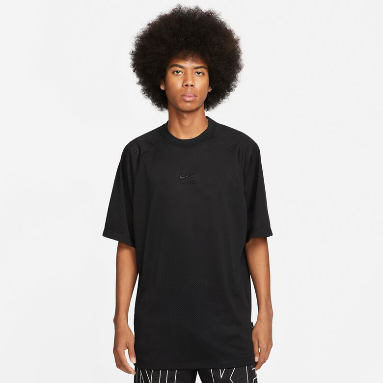 Oversized top met korte mouwen