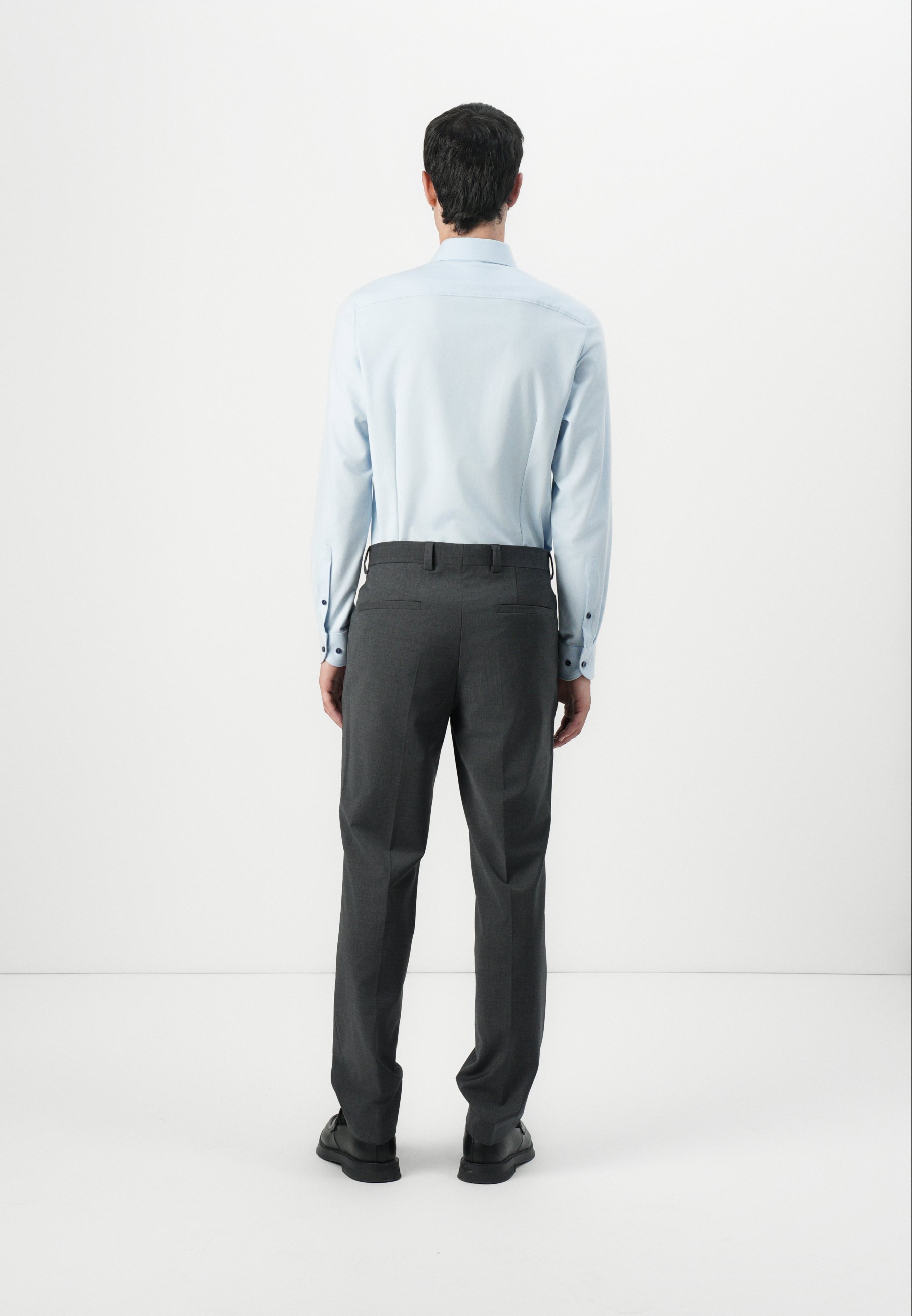 HUGO TOM - Broek - donkergrijs