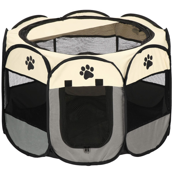 Kojec uniwersalny dla psa i kota 68 cm składana klatka
